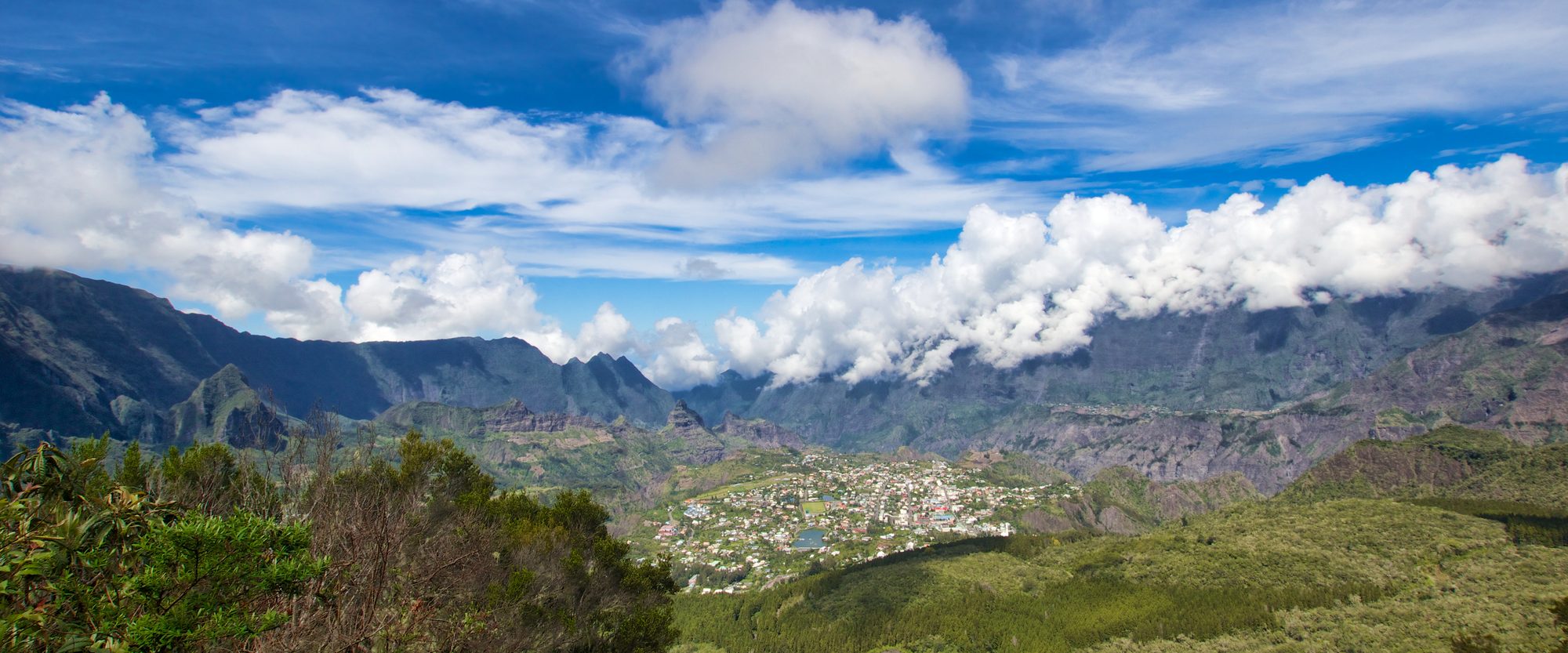 Cirque de Cilaos, île de La Réunion